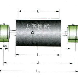 DTⅡ型改向滾筒